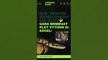 Python Plot in Excel, Emang Bisa??  #excelindonesia #microsoftexcel #exceltips #exceltricks #excel