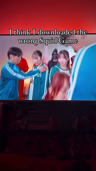 I think I downloaded the wrong Squid Game 😬 What is that lol? 😂 #squidgame #squidgamememes