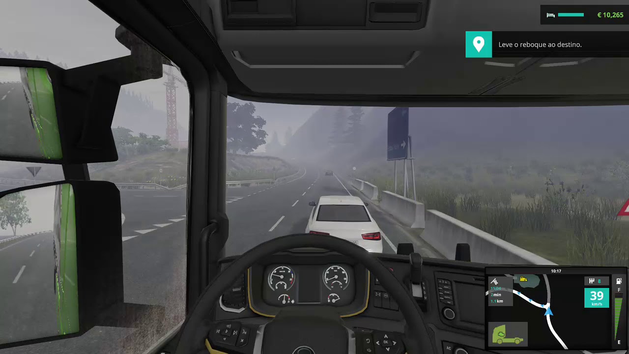 Truck driver no Xbox one s com volante G 920 YouTube