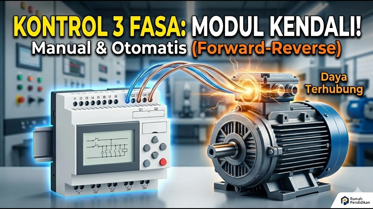 video pembelajaran forward reverse manual dan otomatis - YouTube