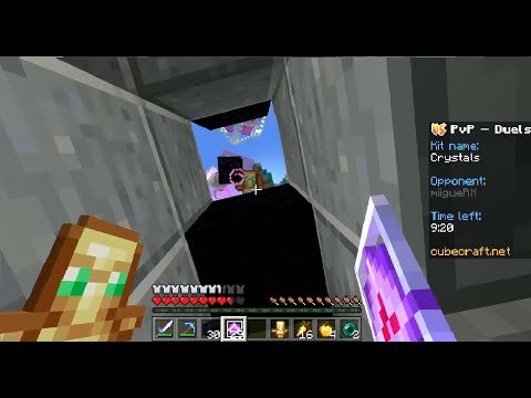 Cubecraft added crystal PVP, and it's... odd | Cubecraft Duels - YouTube