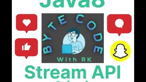 Stream API&It