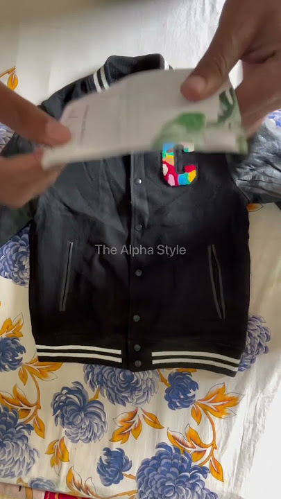 Louis Vuitton Varsity Leather Green Jacket Men's Fall Winter 2021  Collection Unboxing Review 