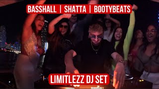 LIMITLEZZ Yacht DJ Set in DUBAI 2024 BASSHALL SHATTA BOOTYBEATS
