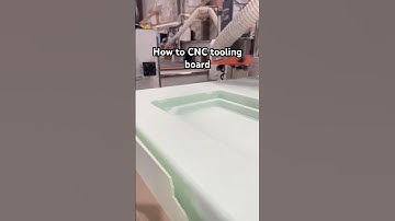 How to CNC machine high density polyurethane tooling board