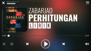 Zabarjad - Perhitungan [Lirik]