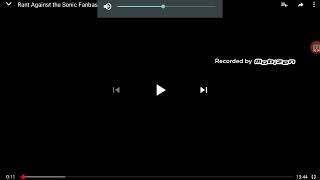 Chris reacts to Rant against Sonic Fanbase