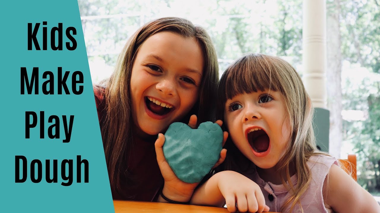 Kids Make Play Dough - YouTube