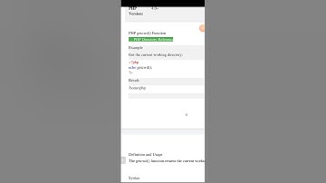 Php getcwd() working