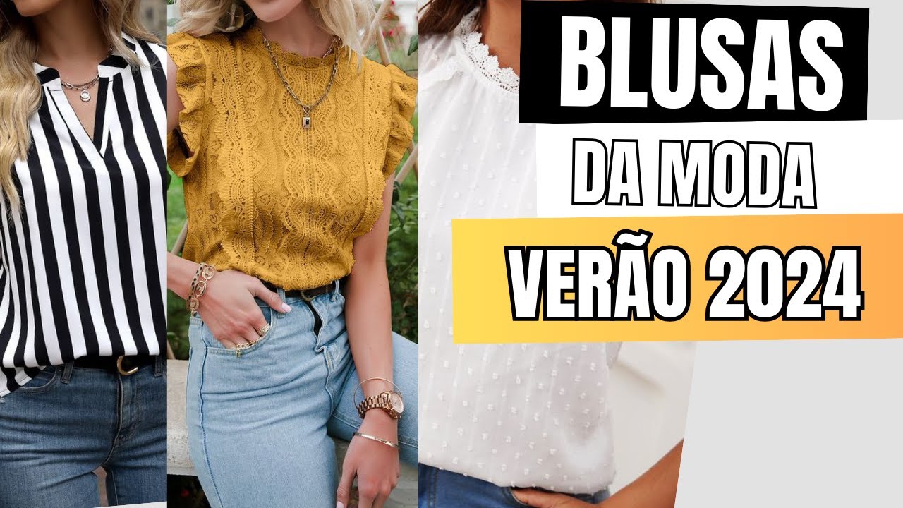 🤩BLUSAS DE MODA PARA FEMININA/BLUSAS MODERNAS DE MODA 