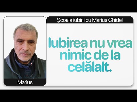 IUBIREA FACE TOTUL PENTRU CEILALTI SI NIMIC PENTRU SINE, EA NU CERE NIMIC - CRISTINA