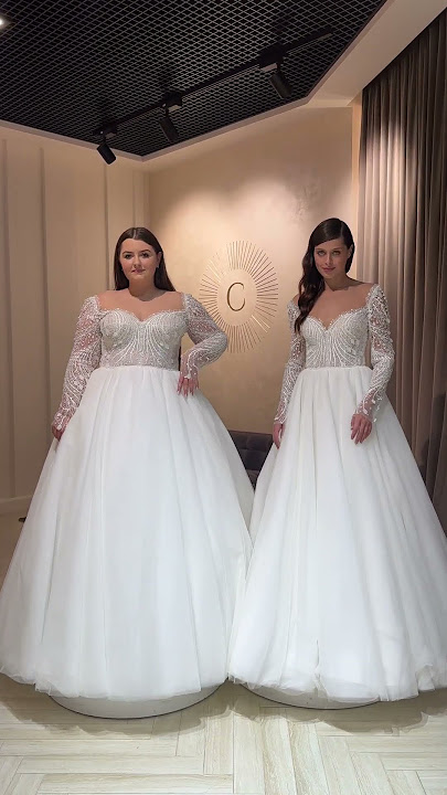 WONÁ Concept / Same dress different size 😍 Plus size wedding dress #viral #2024weddingtrends #bride