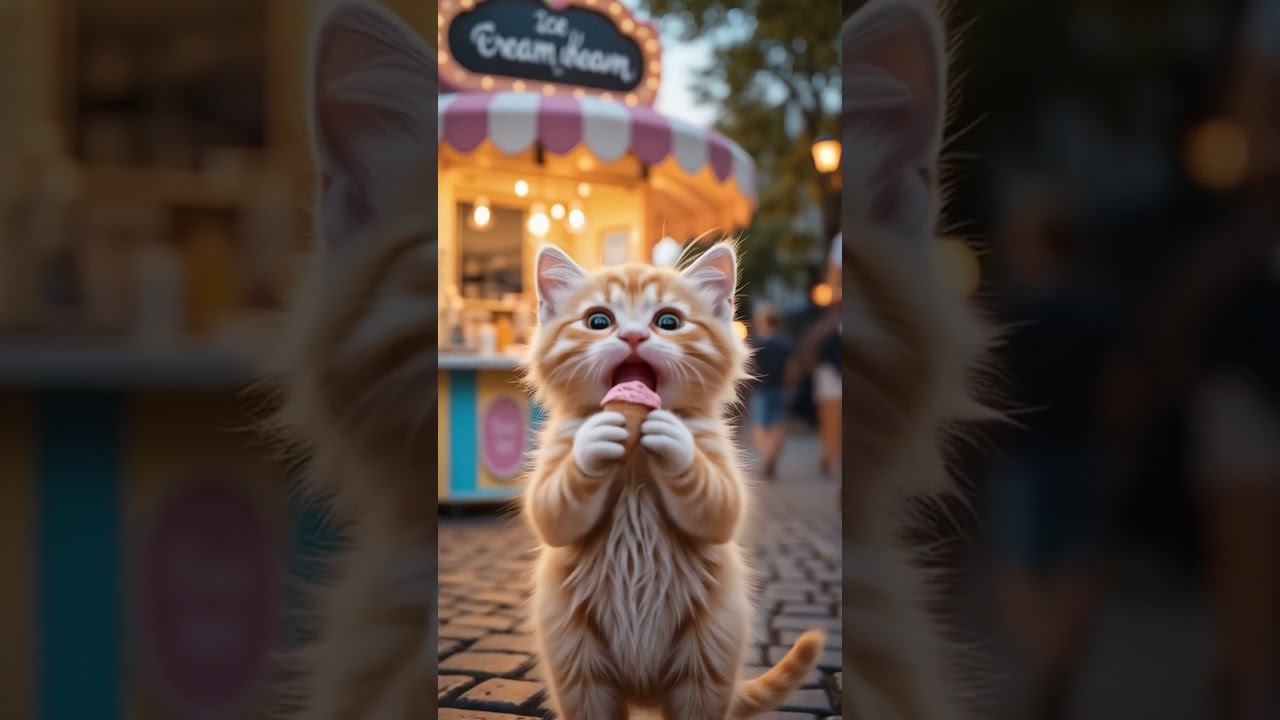 Cat Ice Cream 