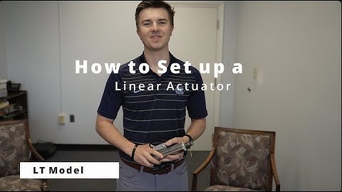 Duff Norton LT Linear Actuator Set Up