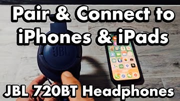 JBL TUNE 720BT Headphones: How to Pair & Connect to iPhones & iPads