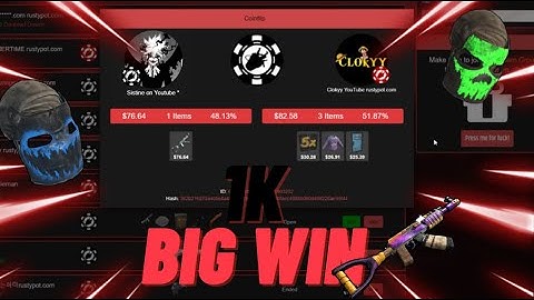Insane 1k Big Win from 50$ | Rustypot and Rustchance Gambling