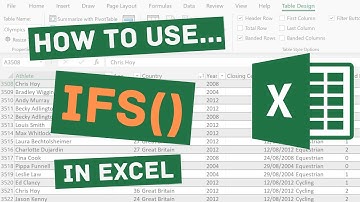 How to Use the IFS Function in Excel