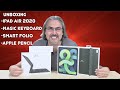 iPad Air 2020 MAS Magic Keyboard, Apple Pencil y Smart Folio UNBOXING FIRST IMPRESSIONS