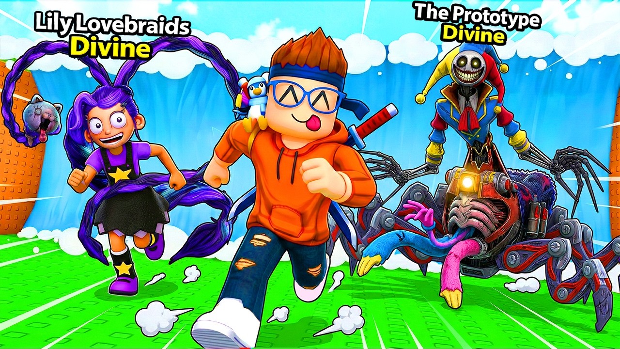 Ho salvato I PERSONAGGI di POPPY PLAYTIME CAPITOLO 5 dallo TSUNAMI su ROBLOX!!