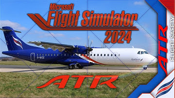 🔴 MSFS 2024 | ATR 72-600 | Eastern Airways  | London City ~ Leeds & Bradford