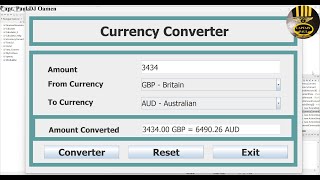 How to Create a Currency Converter in Eclipse using Java Programming Language  Part 1 of 2