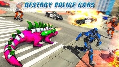 Real Robot Crocodile Simulator- Robot transform