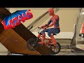 BMX RIDING SPIDERMAN