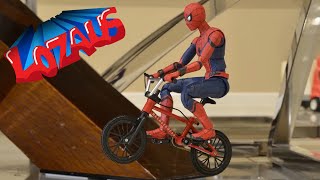 BMX RIDING SPIDERMAN