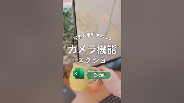 カメラ機能でコピー📸 #エクセル #excel #エクセル初心者 #excel初心者 #エクセル時短術 #エクセル時短 #エクセル時短ワザ #excel時短術 #パソコンスキル #事務職 #仕事術