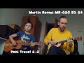 Poni Travel 2-2 Guitar and Martin Romas MR-02G EQ 24 Ukulele.