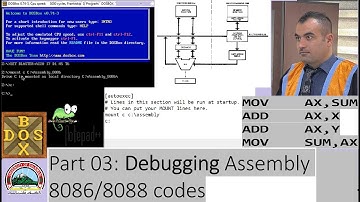 Part 03: Debugging Assembly 8086/8088 codes