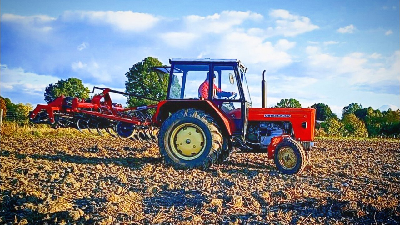 🔥UPRAWA POD ZASIEW PSZENICY OZIMEJ‼️ URSUS C-360 & AGREGAT UPRAWOWY 2,8M🔥⚠️PIERWSZY FILM NA KANALE⚠️