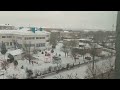 В Элисту пришла зима: выпал первый снег (23.11.2023)