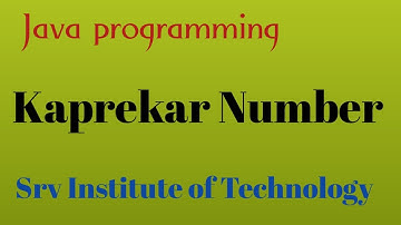 Program to check whether a number is Kaprekar Number or not | Java Online Training