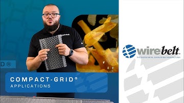 Compact-Grid® - Conveyor Belts - Applications with Gabriel Boxall (Product Manager)