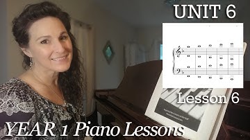 6-6 Ledger Lines [Year 1 #86] Easy Piano Classics :Reading Piano Ledger Lines - Free Piano Lessons
