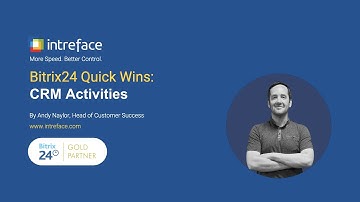 Bitrix24 Quick Wins: CRM Activities
