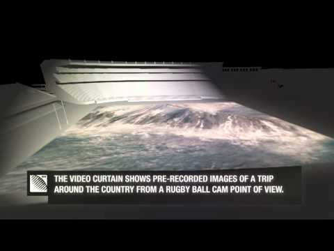 Rugby World Cup 2011 Hegan Opening Ceremonies pitc...