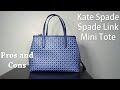 Kate Spade Spade Link Mini Tote Review: Pros and Cons of this Neverfull and Goyard Alternative