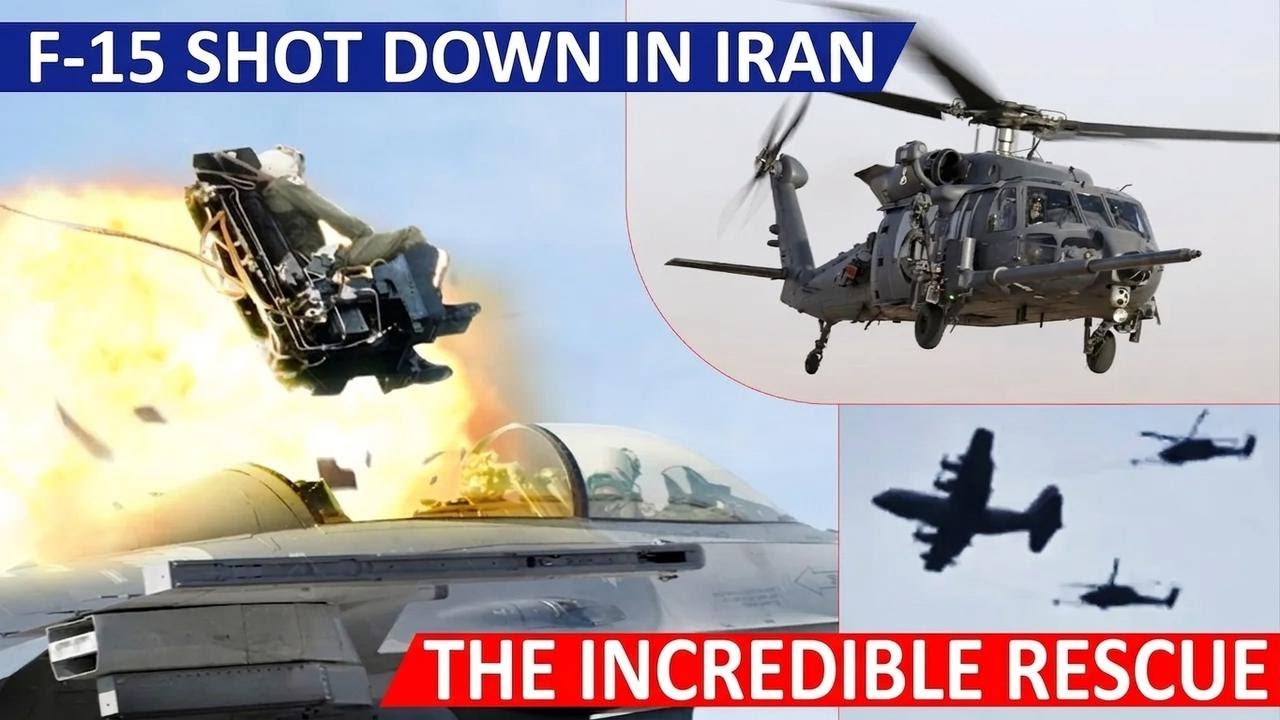 F-15 Fighter Jet Shot Down Over Iran – The Unbelievable Rescue - YouTube