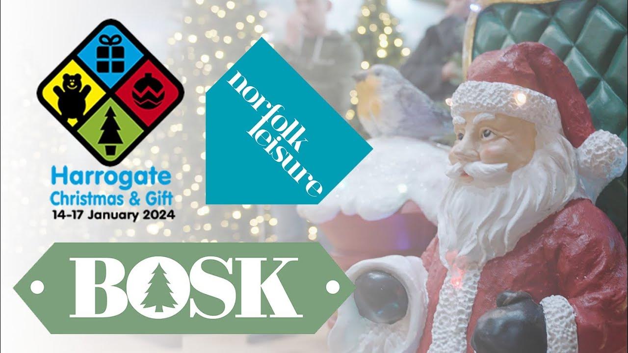 BOSK at Harrogate Christmas & Gift Fair 2024 YouTube BOSK at Harrogate Christmas & Gift Fair 2024 YouTube
