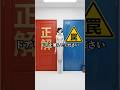 生還できそうなドアを選んでください Pick a door!