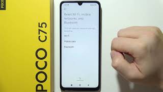 POCO C75: How to Reset Network Settings