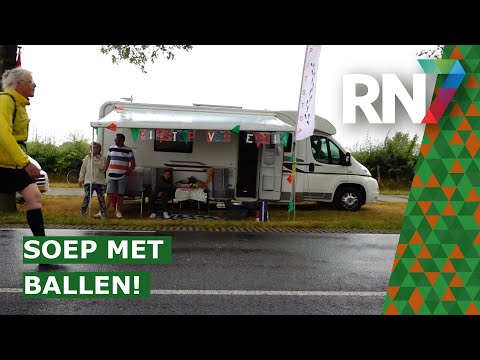 Eén van de lekkerste pauzeplekken langs de route: soep van Ottina  ||  VIERDAAGSE 2022