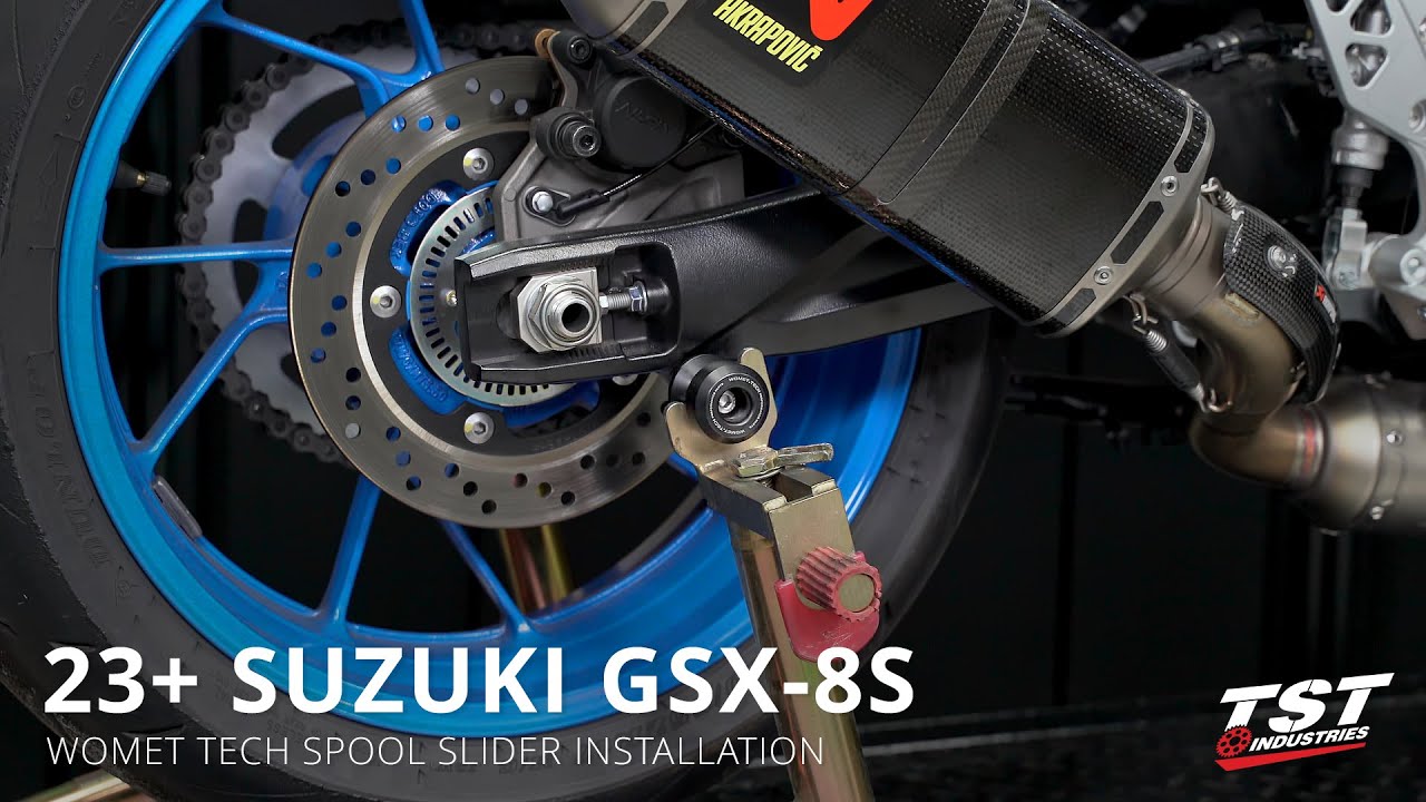 How to Install Spools and Spool Sliders on 2023+ Suzuki GSX8S / 2024
