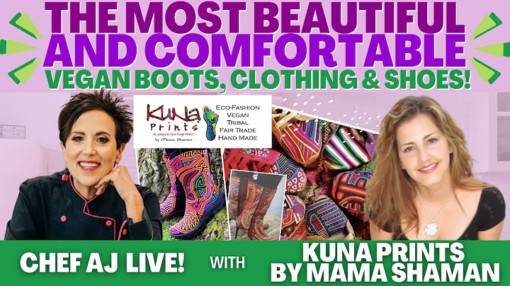 The Most Beautiful and Comfortable Vegan Boots, Clothing and Shoes - Kuna Prints by Mama Shaman