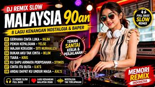DJ NOSTALGIA MALAYSIA 90an 🎧 | Buih Jadi Permadani, Suci Dalam Debu, Isabella | Nostalgia Slow Rock