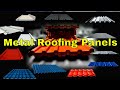 【Metal Roofing Panels】: Types of metal roofing panels | Roofing machine "best type of metal roof"