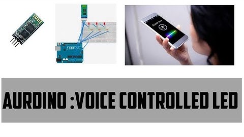 Arduino - Voice controlled LED | hc-05 bluetooth