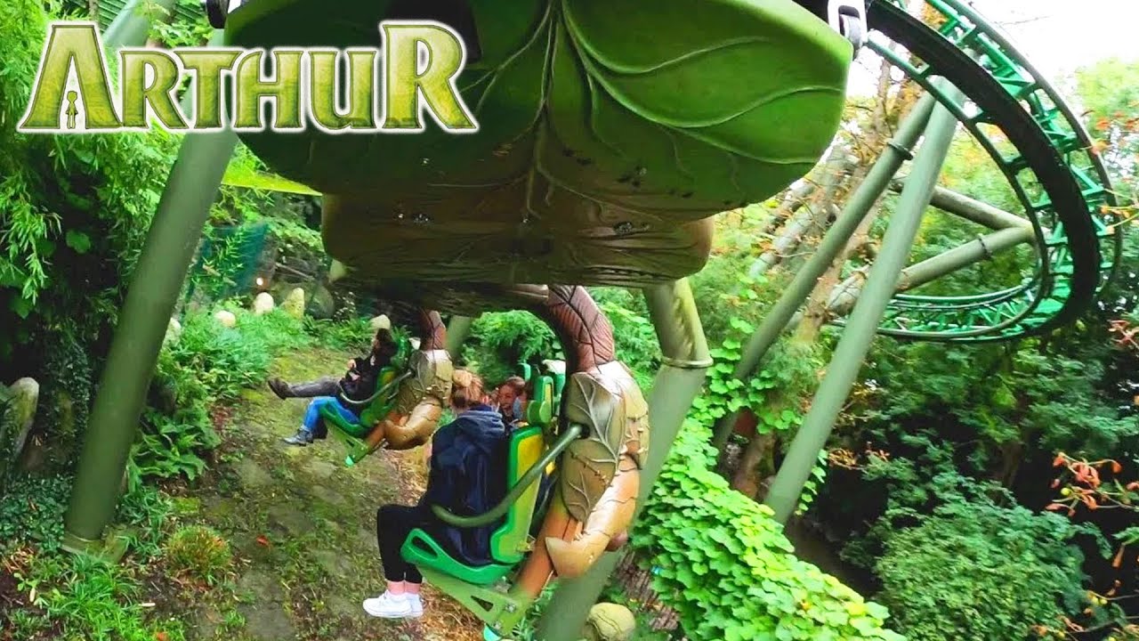 Arthur The Ride 4K Front Seat POV - Europa Park